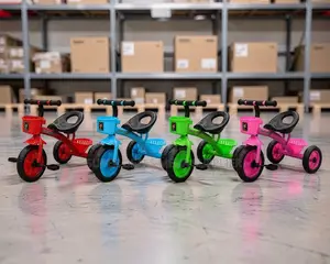Easy to Move Easy Grip Handlebars 1-3yrs Age 3 Wheels Kids Tricycles
