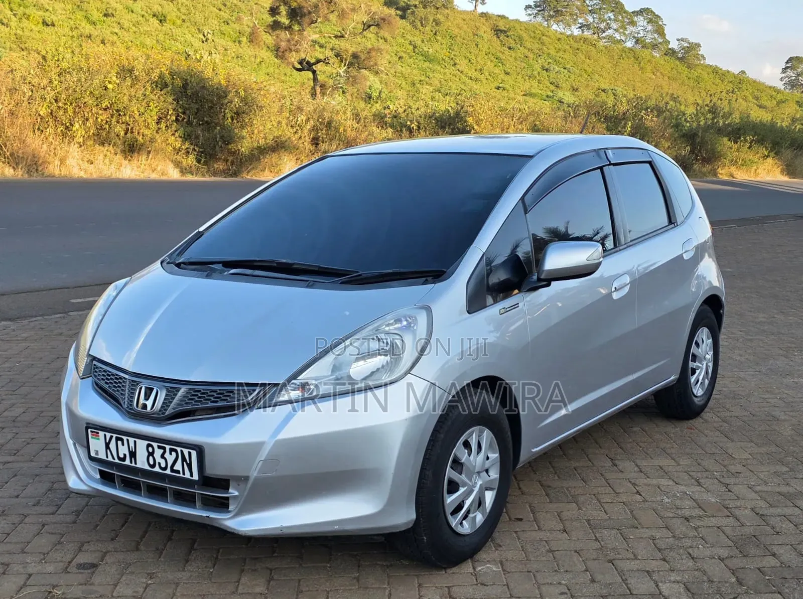 Honda Fit 2012 Silver