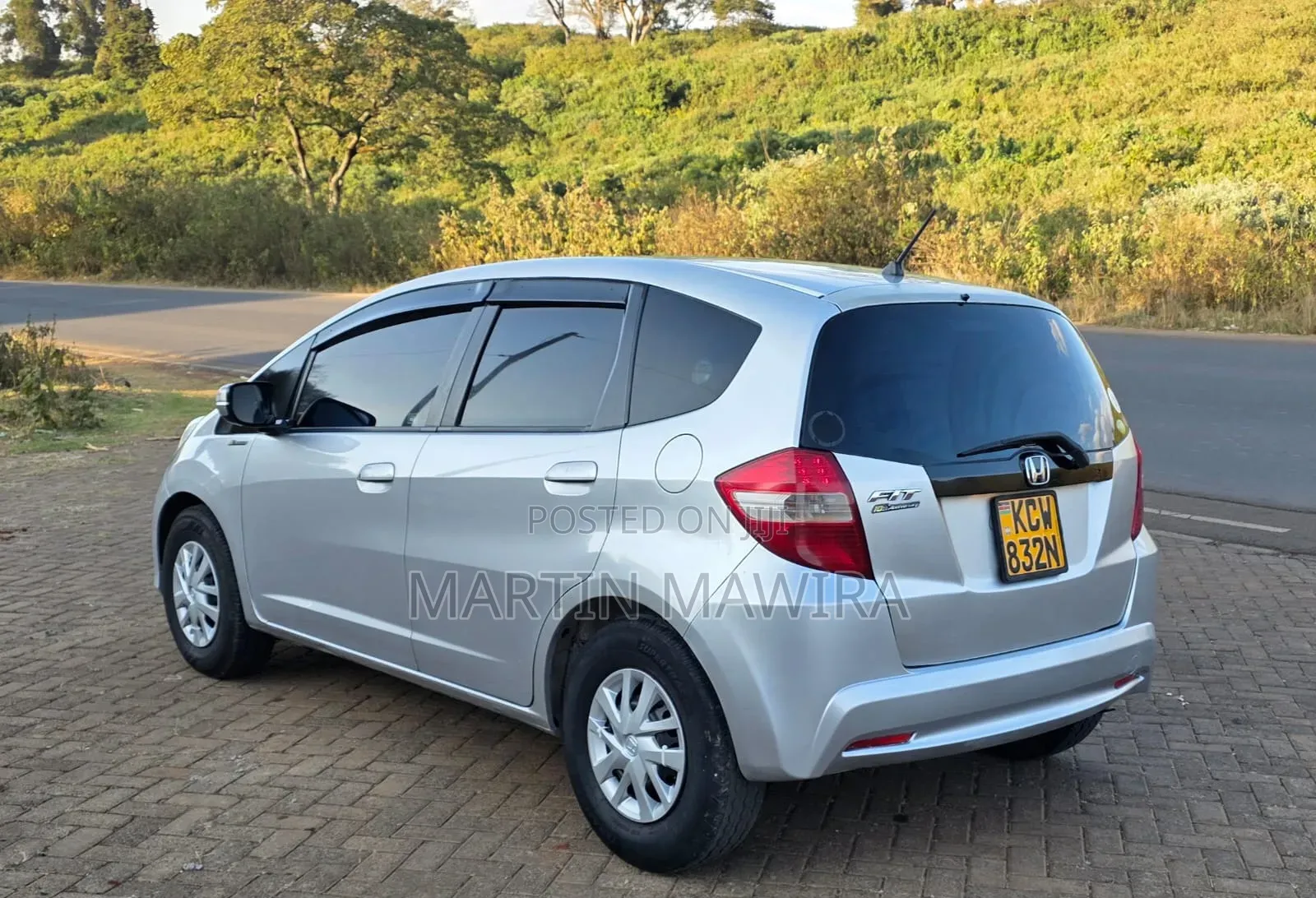 Honda Fit 2012 Silver