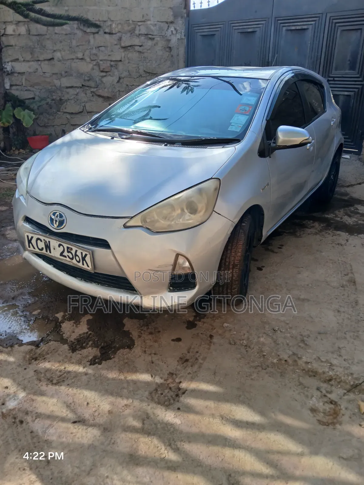 Toyota Aqua 2012 Silver