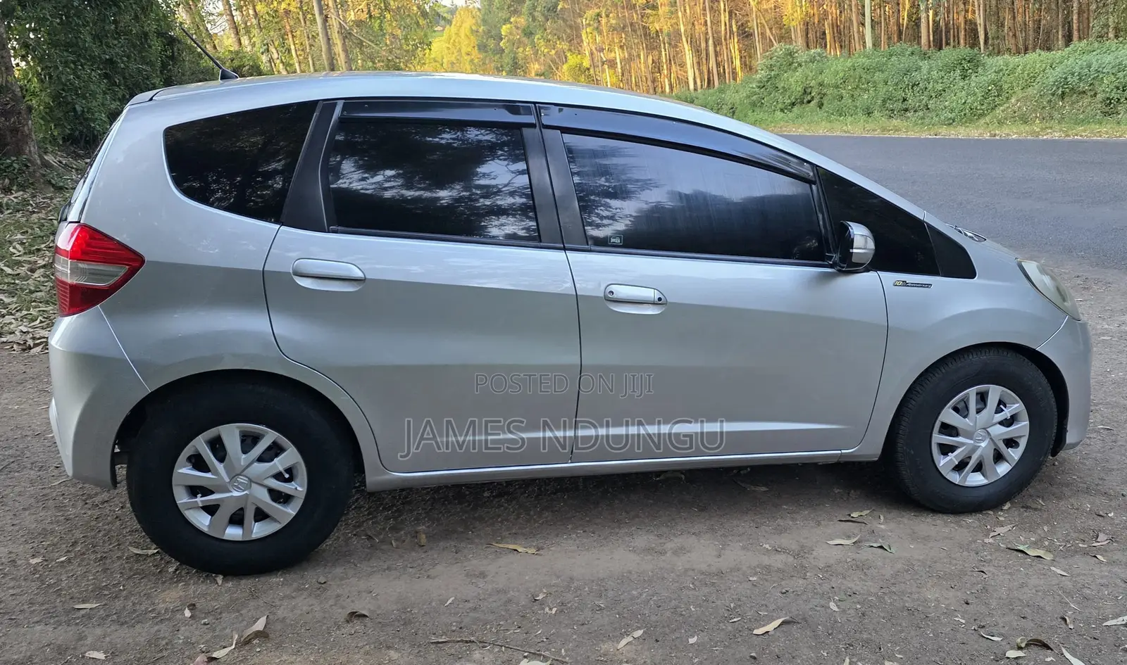 Honda Fit Automatic 2012 Silver