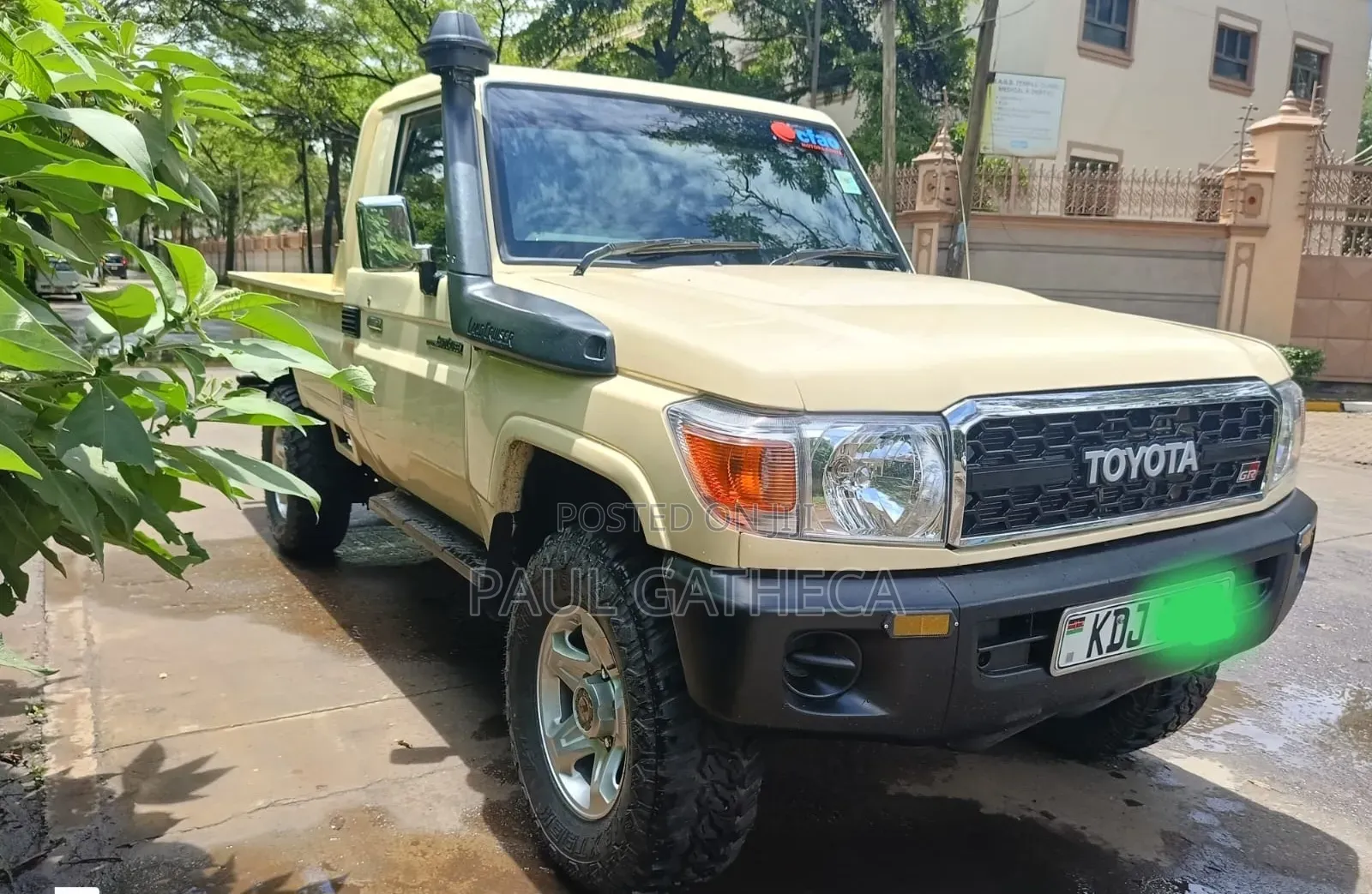 Toyota Land Cruiser 2001 Beige