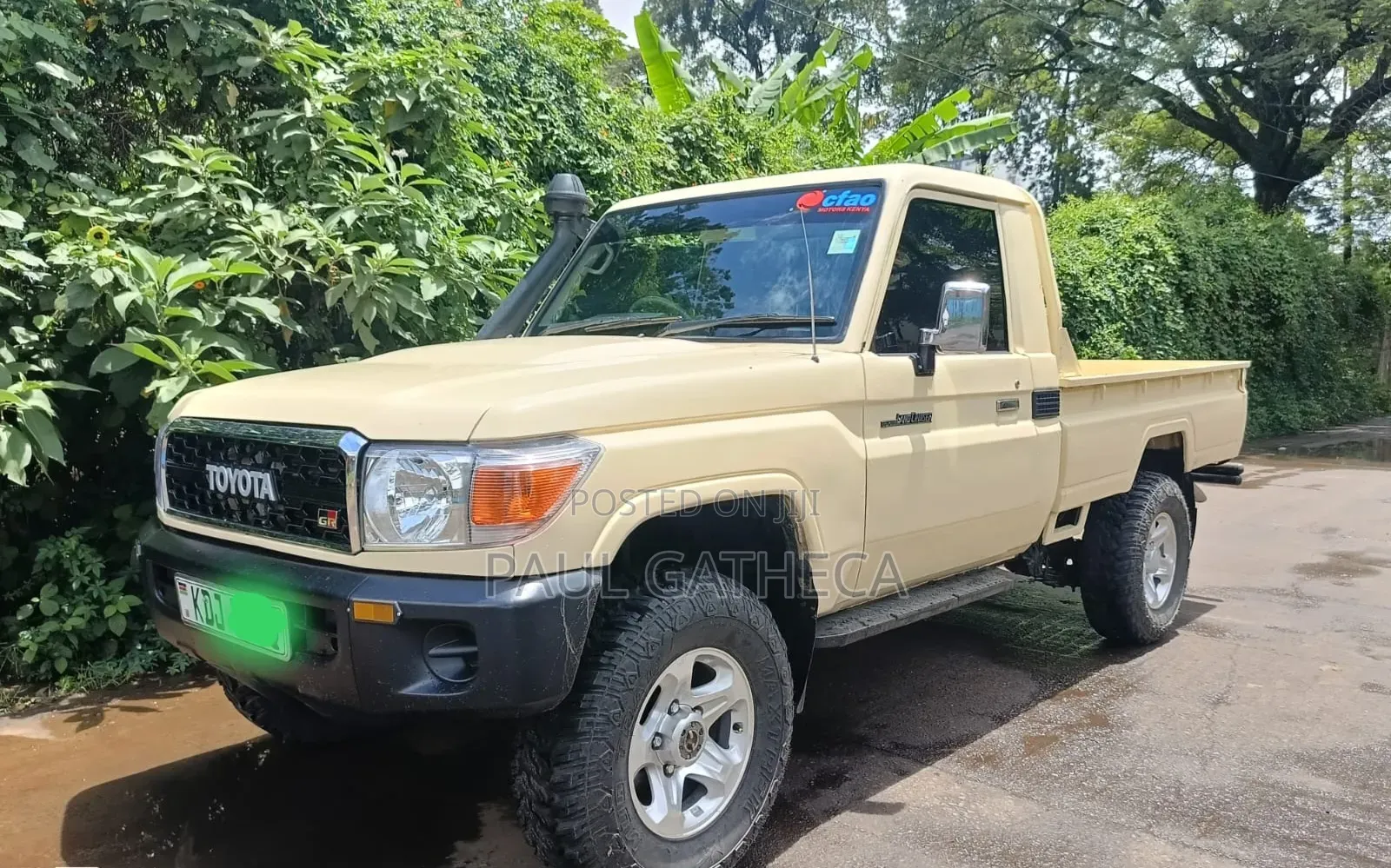 Toyota Land Cruiser 2001 Beige