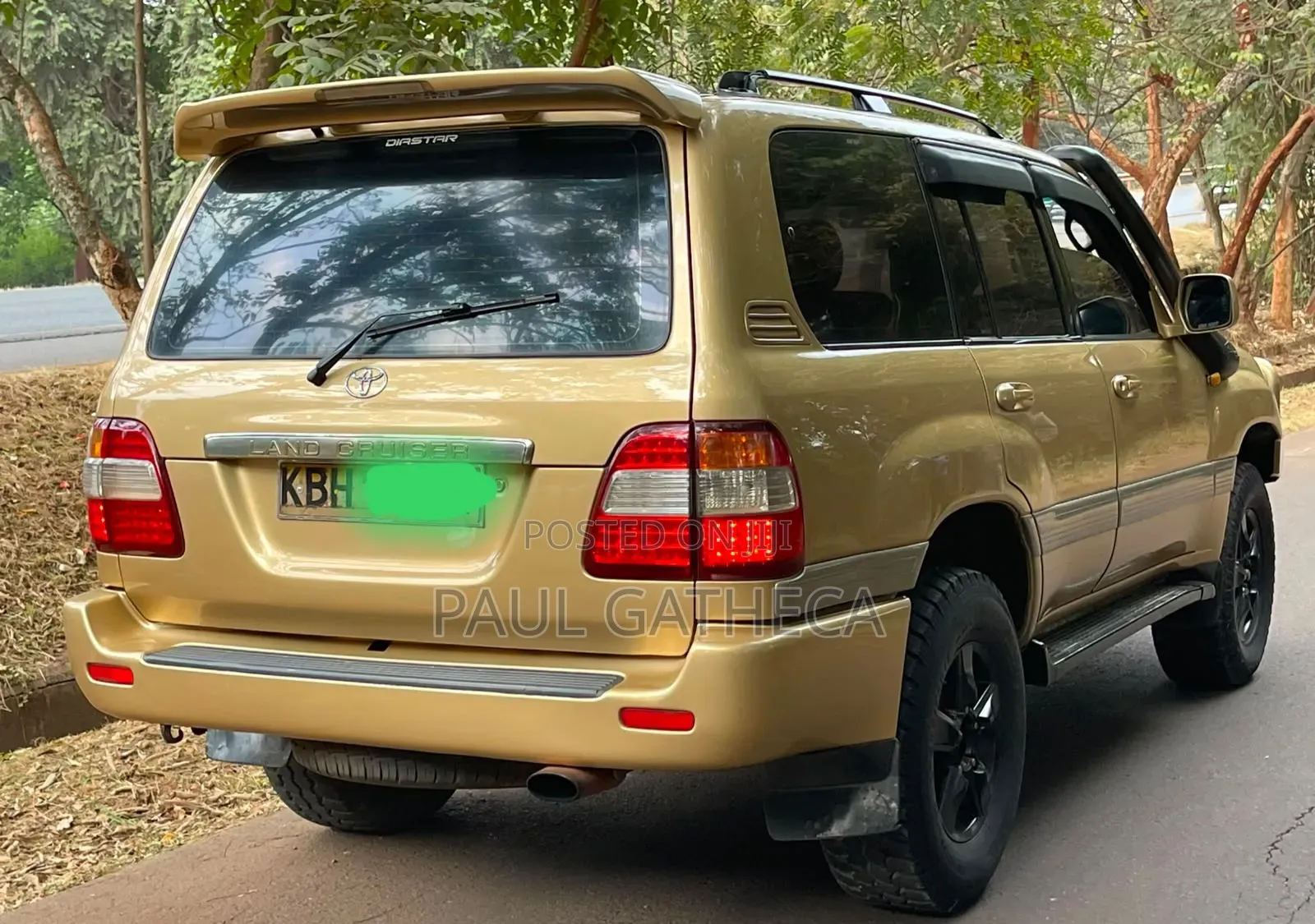 Toyota Land Cruiser Prado 2003 Beige