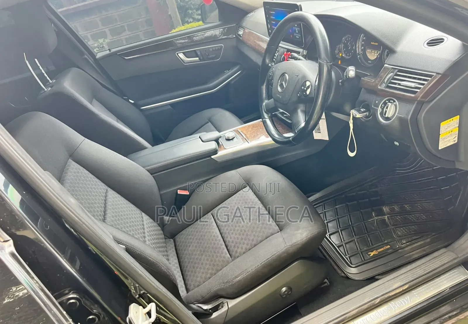Mercedes-Benz E250 2012 Black