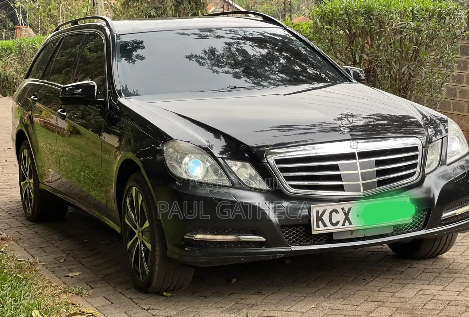 Mercedes-Benz E250 2012 Black
