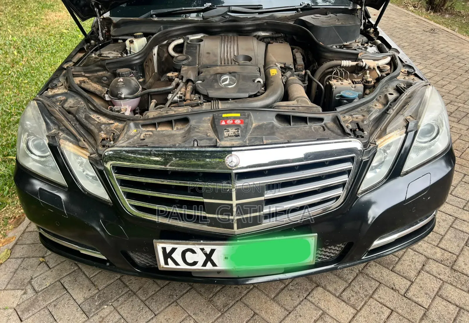 Mercedes-Benz E250 2012 Black