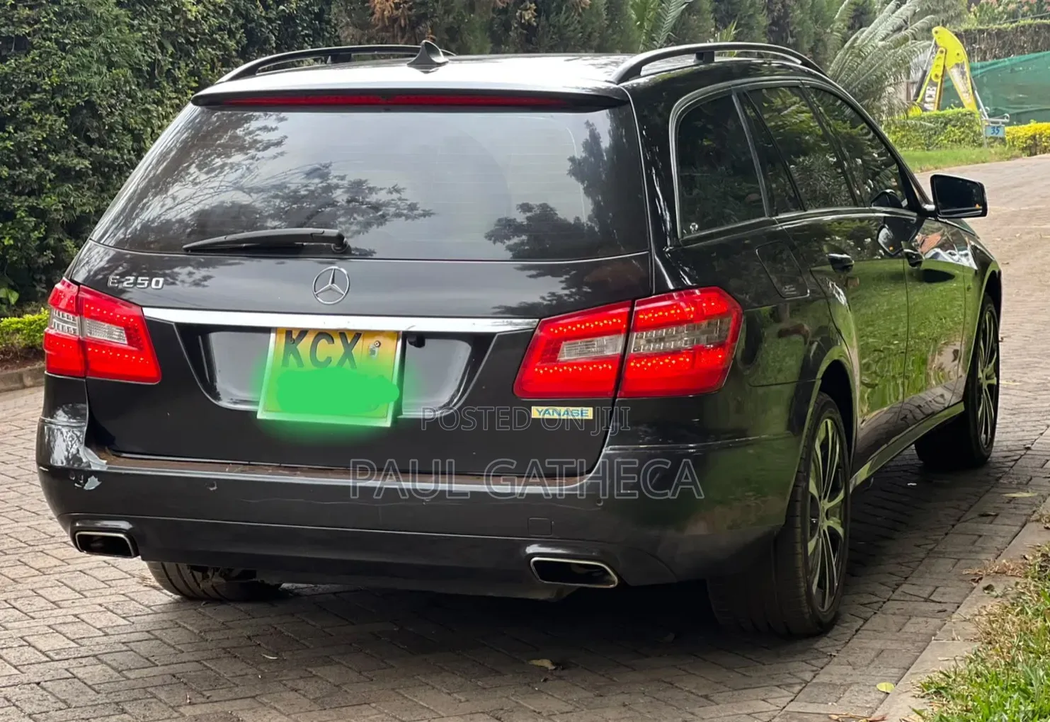 Mercedes-Benz E250 2012 Black