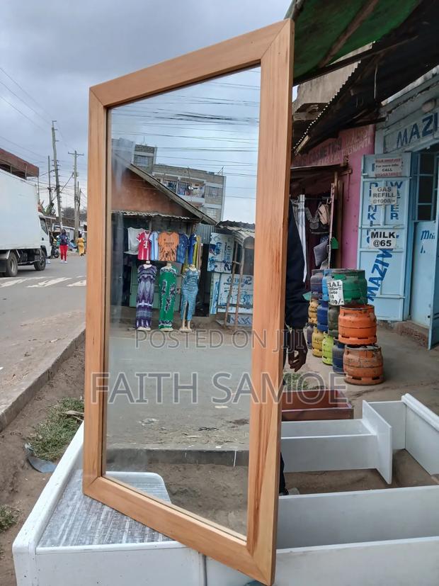 Wooden-Framed Mirrors