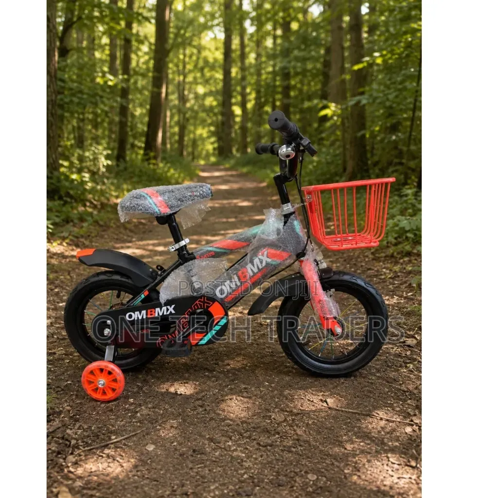 Size 12 Bike Suitable for Kids 2 to 4yr,Available in Red,blue, Orange