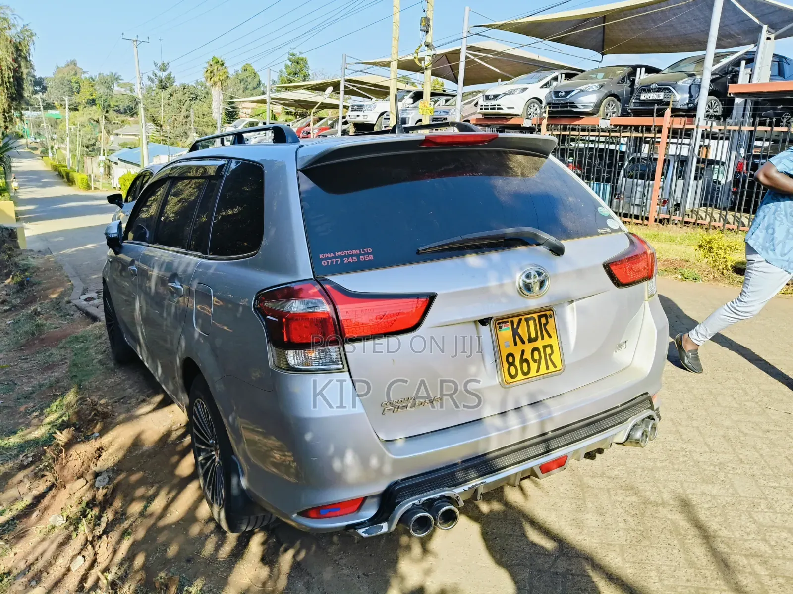 Toyota Corolla Fielder 2017 Silver