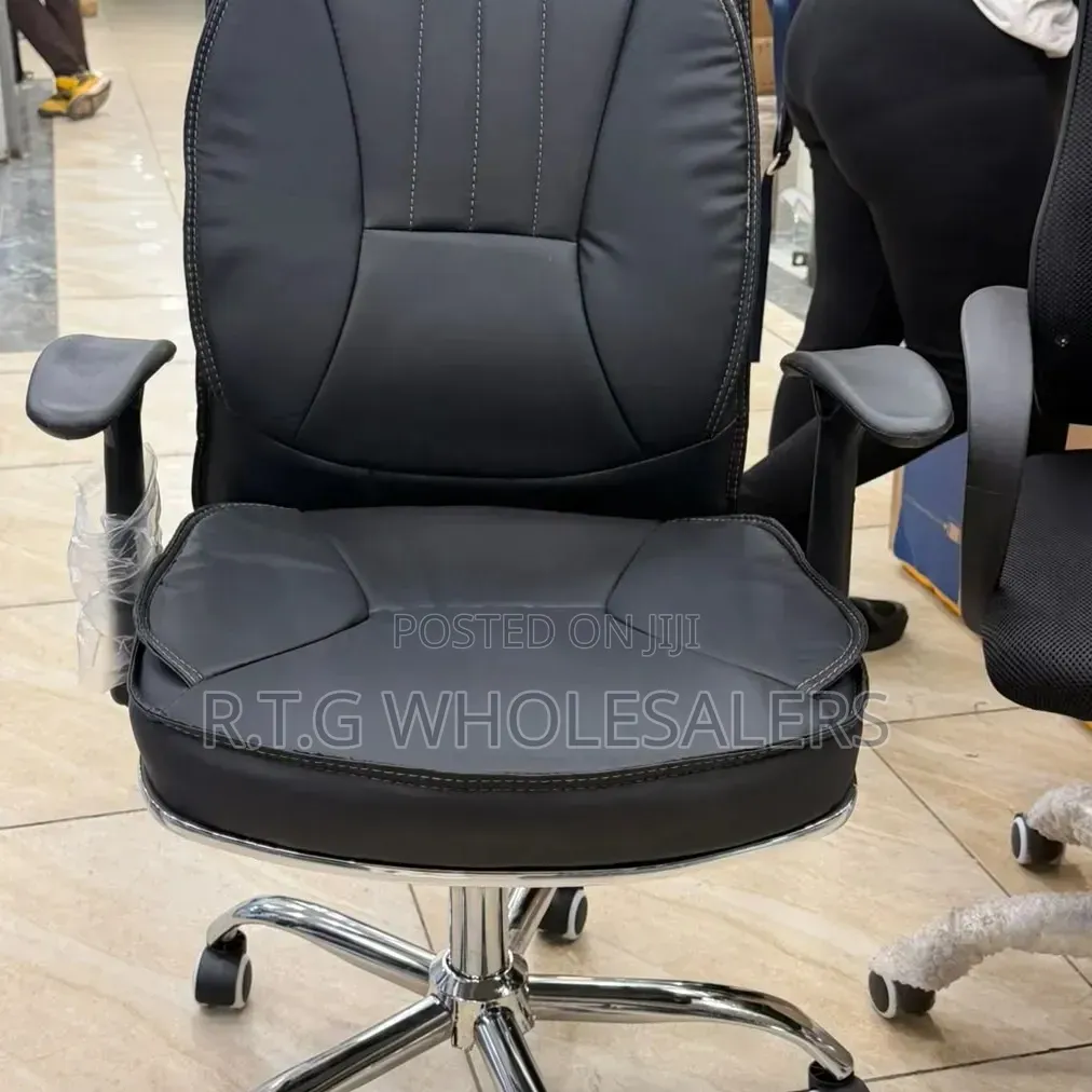 Executive Leather Office Chair ~ High Back