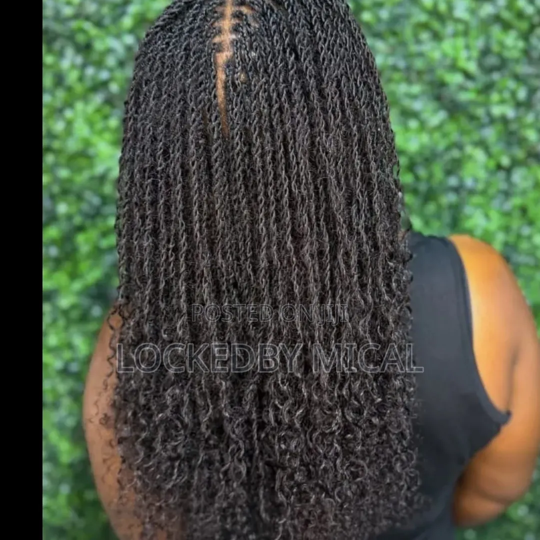 Micro Twist With Human Hair Extensions
