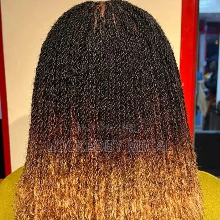 Micro Twist With Human Hair Extensions