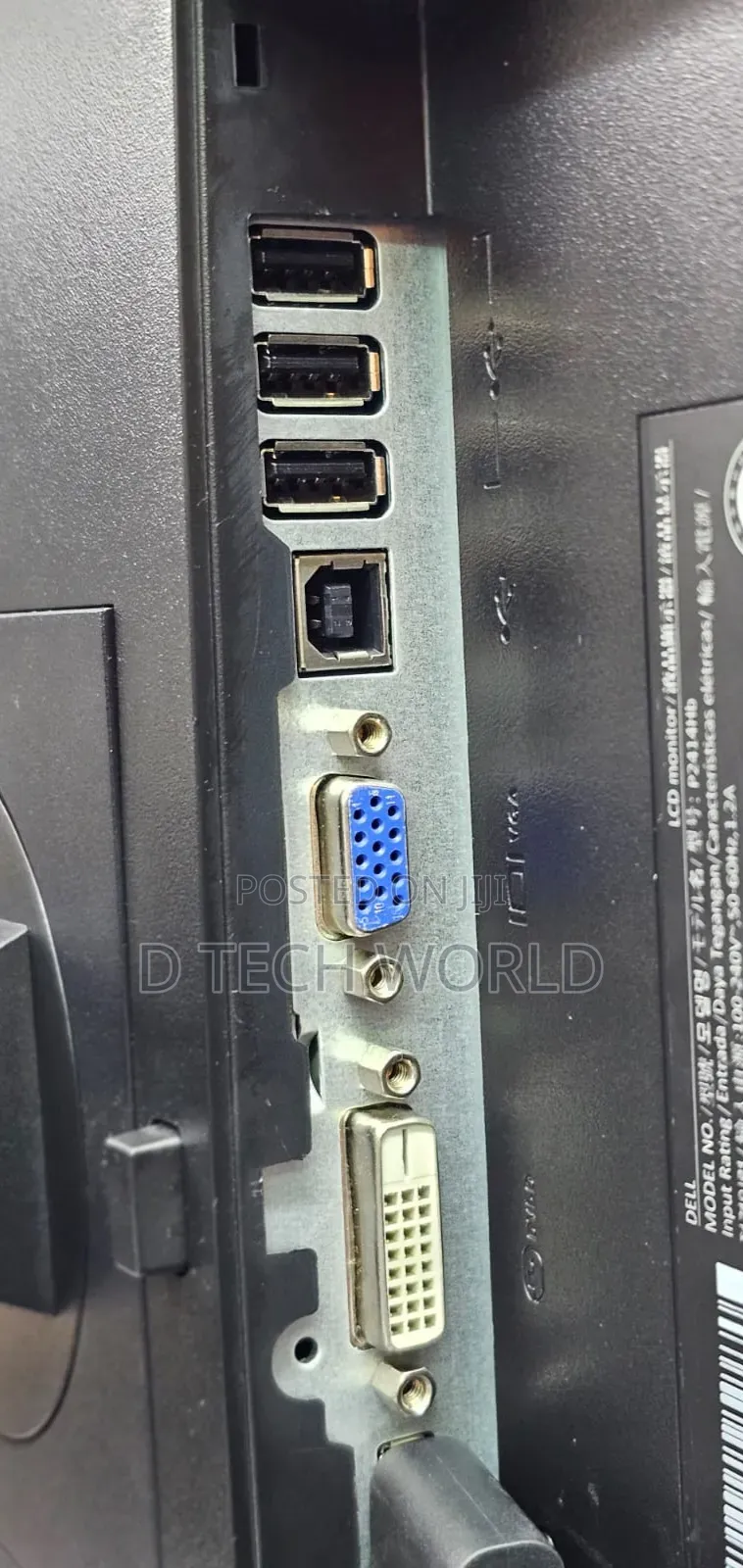 Dell P2414h
24 Inches Framed Monitor
✅Display Port
✅vga Port