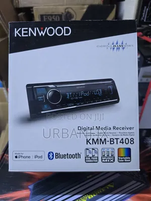 Kenwood KMM-BT408 Digital Media Receiver With Bluetooth, FM, USB Etc