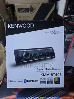 Kenwood KMM-BT408 Digital Media Receiver With Bluetooth, FM, USB Etc