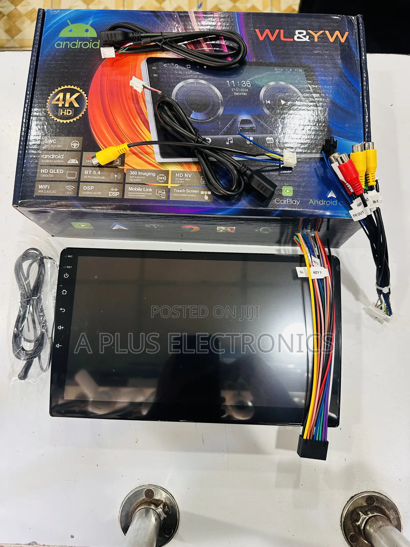 10 Inch Android Radio (4+64gb) With Fan – Smart Touchscreen