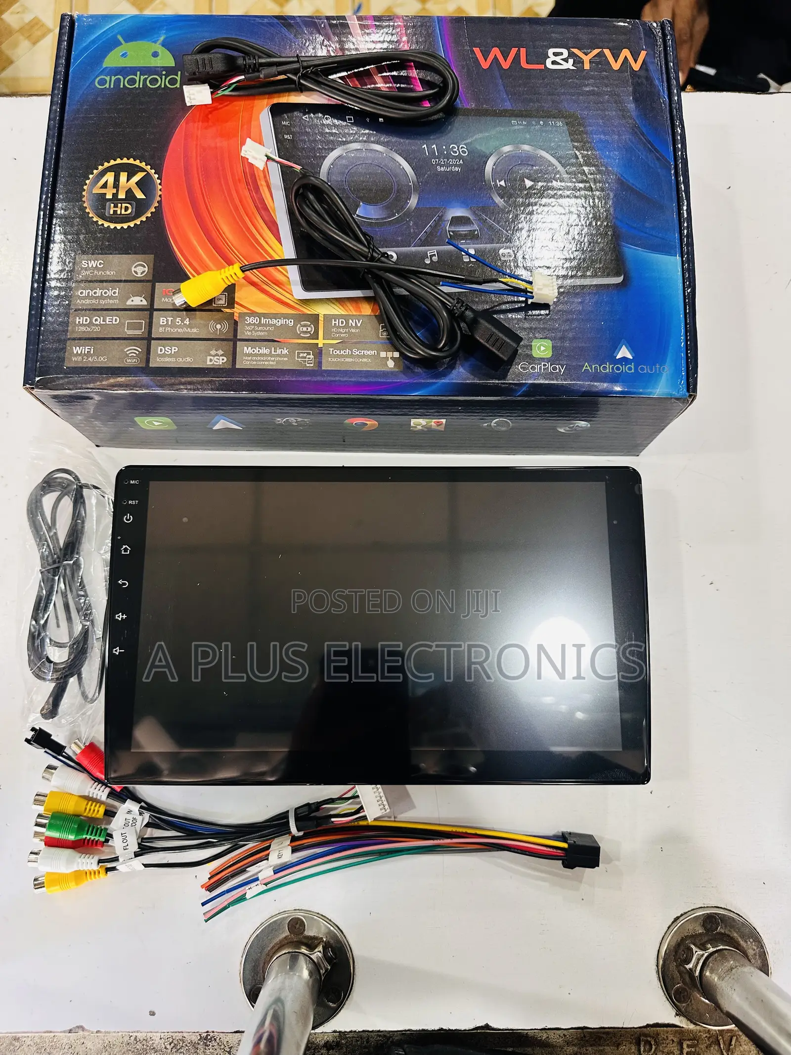 10 Inch Android Radio (4+64gb) With Fan – Universal Car Touchscreen