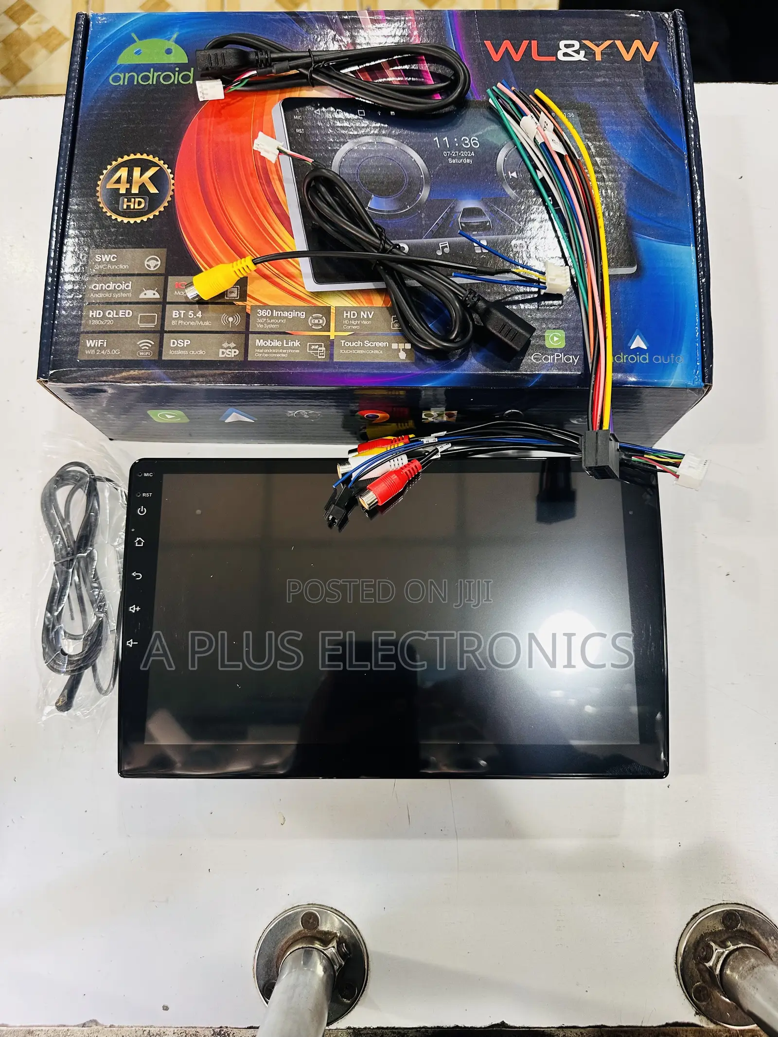 10 Inch Android Radio (4+64gb) With Fan – Universal Car Touchscreen