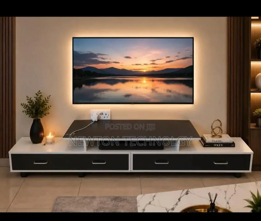 Imported Executive TV Stand With Drawers