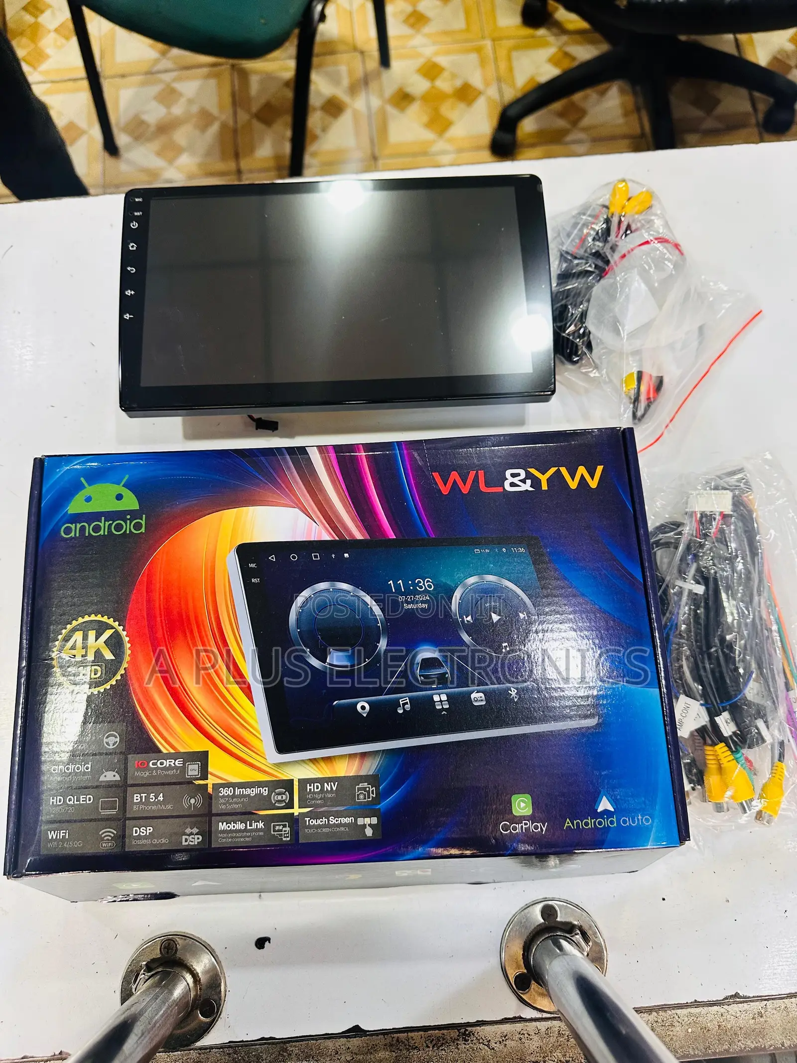 10 Inch Android Radio (4+64gb) With Fan – Car Navigation