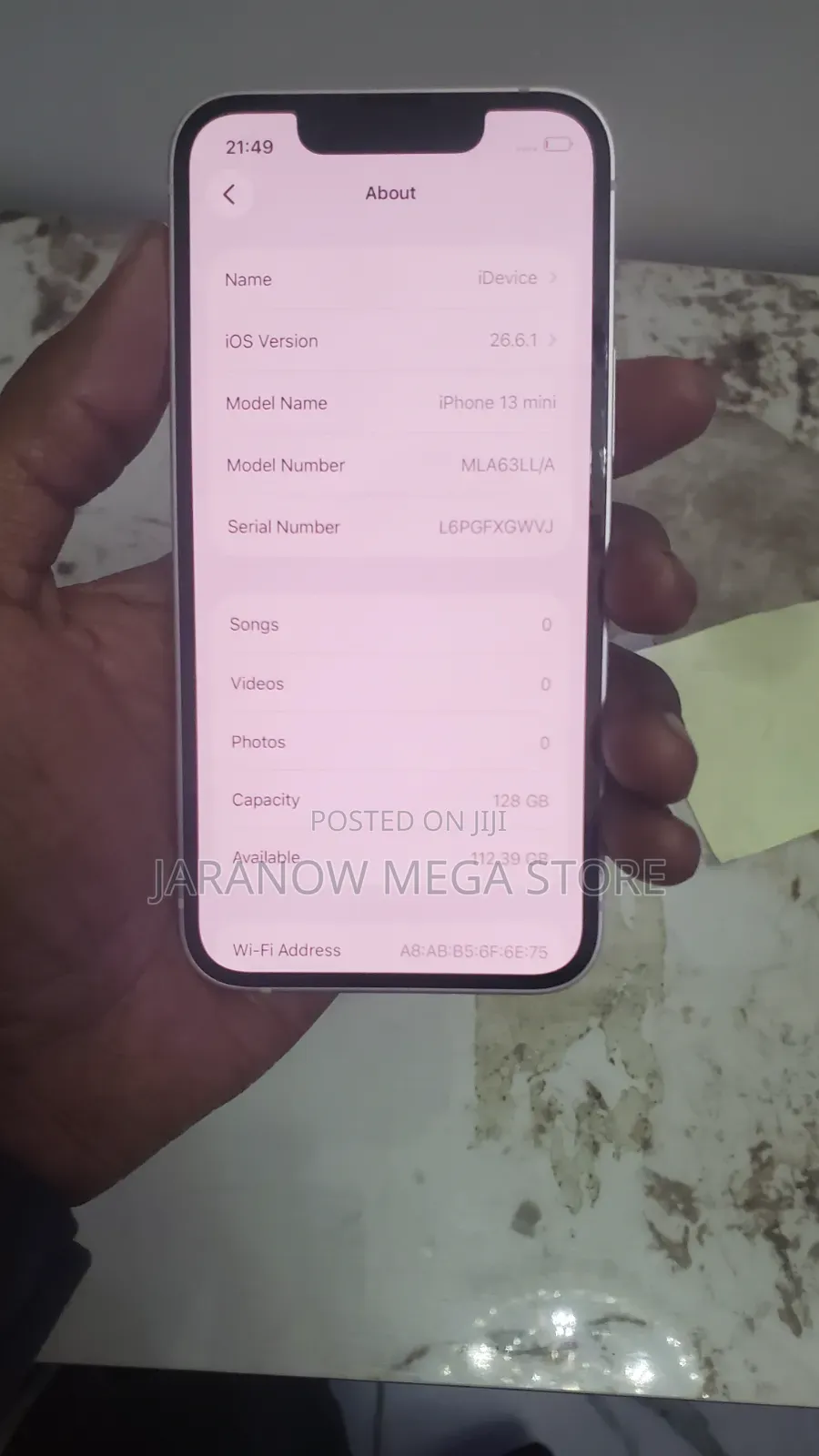 Apple iPhone 13 Mini 128 GB Pink