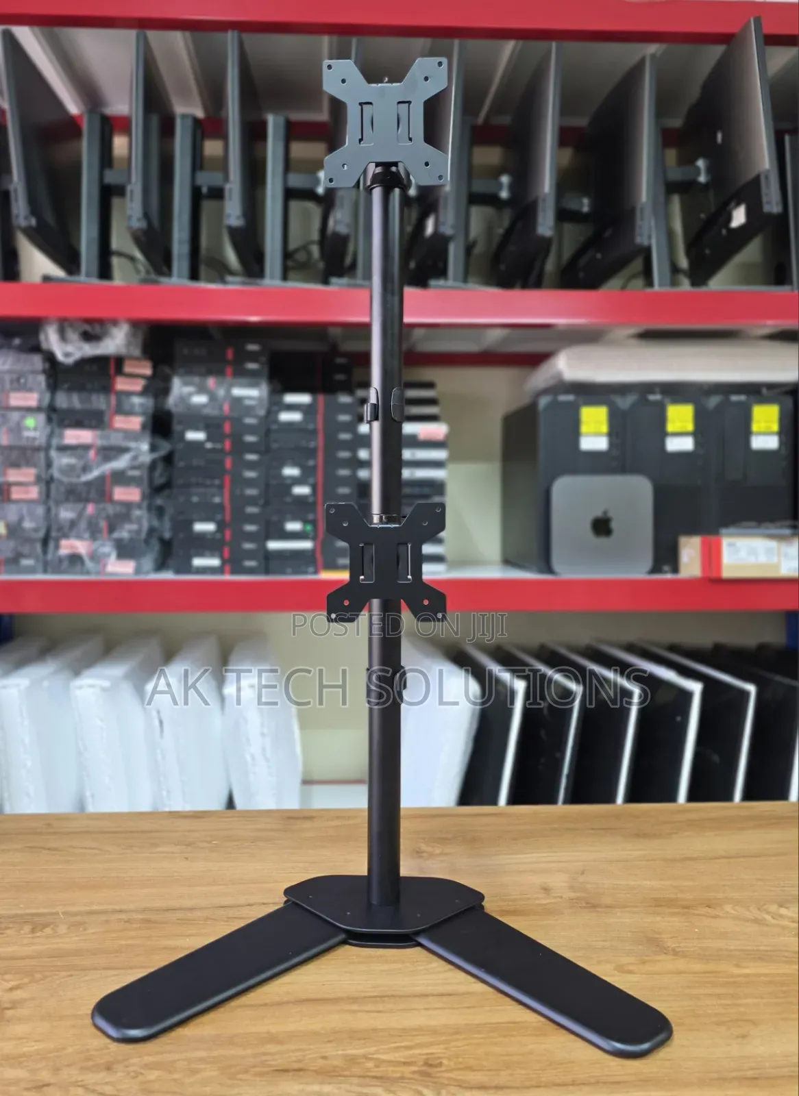Vertical Dual Monitor Mount Supports 24/27 Inch @Ksh 4999