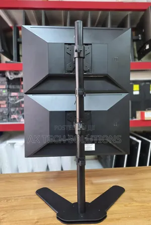 Vertical Dual Monitor Mount Supports 24/27 Inch @Ksh 4999