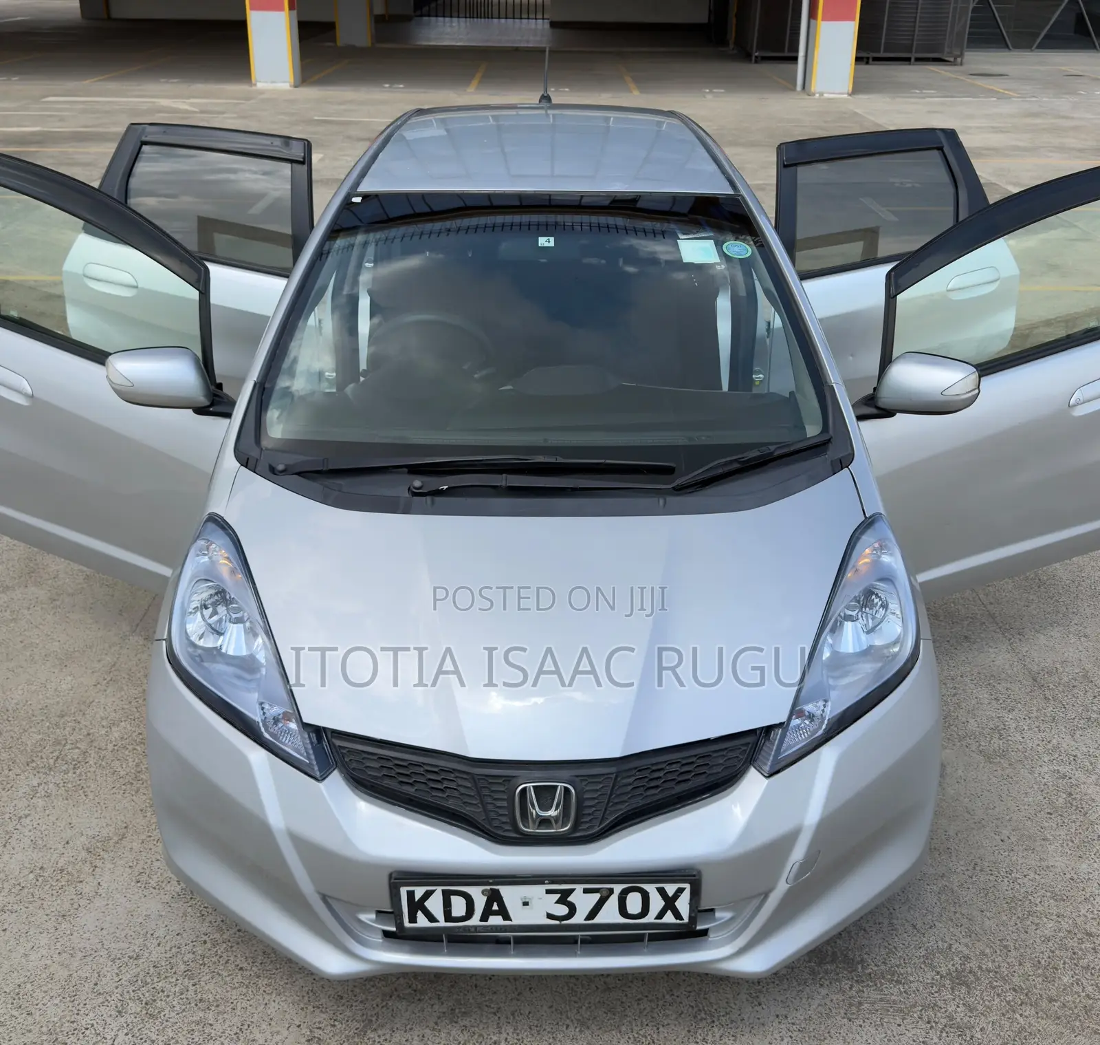 Honda Fit 2013 Silver