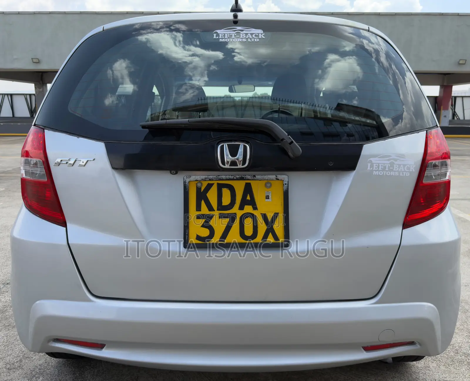 Honda Fit 2013 Silver