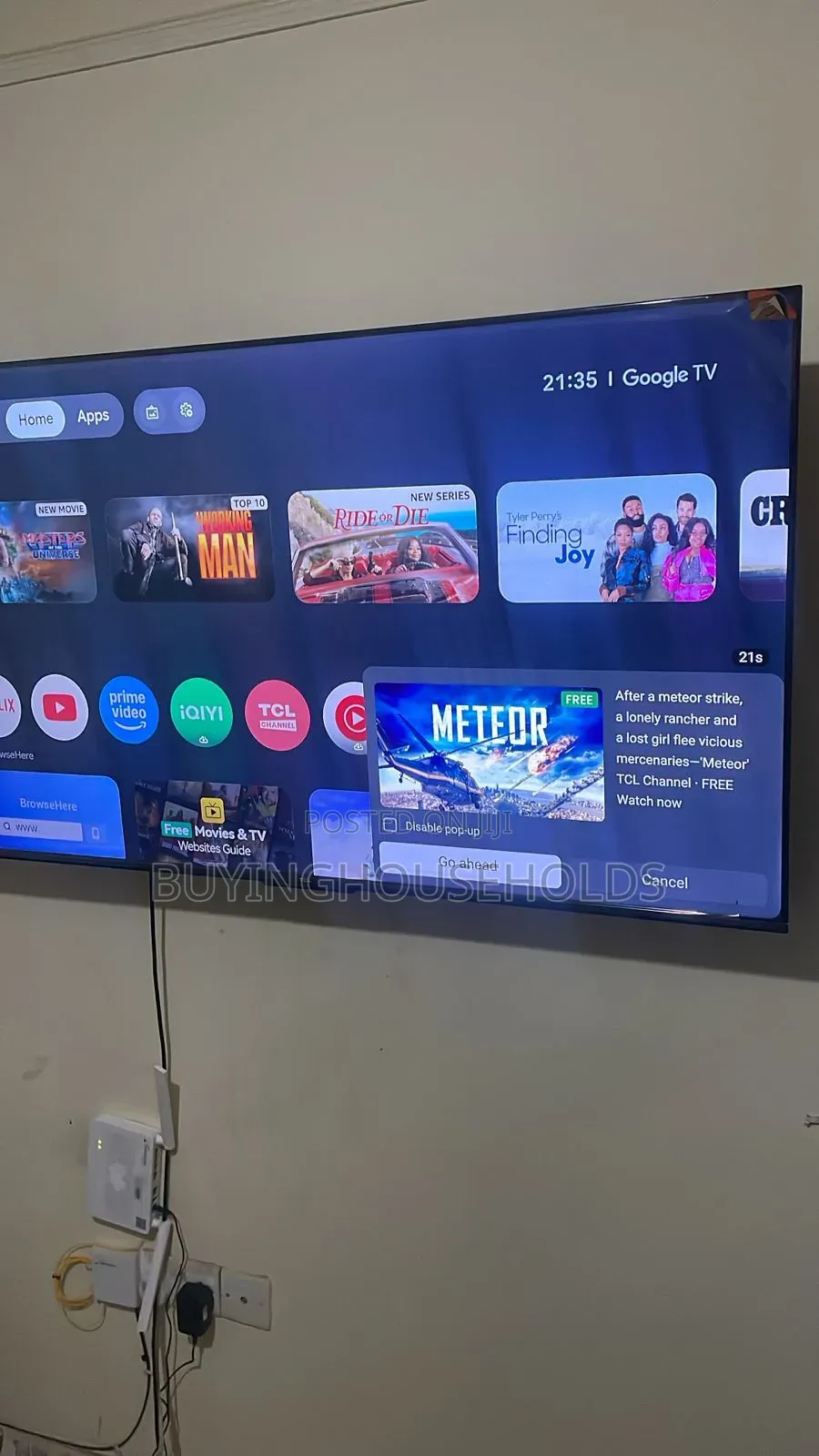 Samsung 50" Smart TV Tu8000