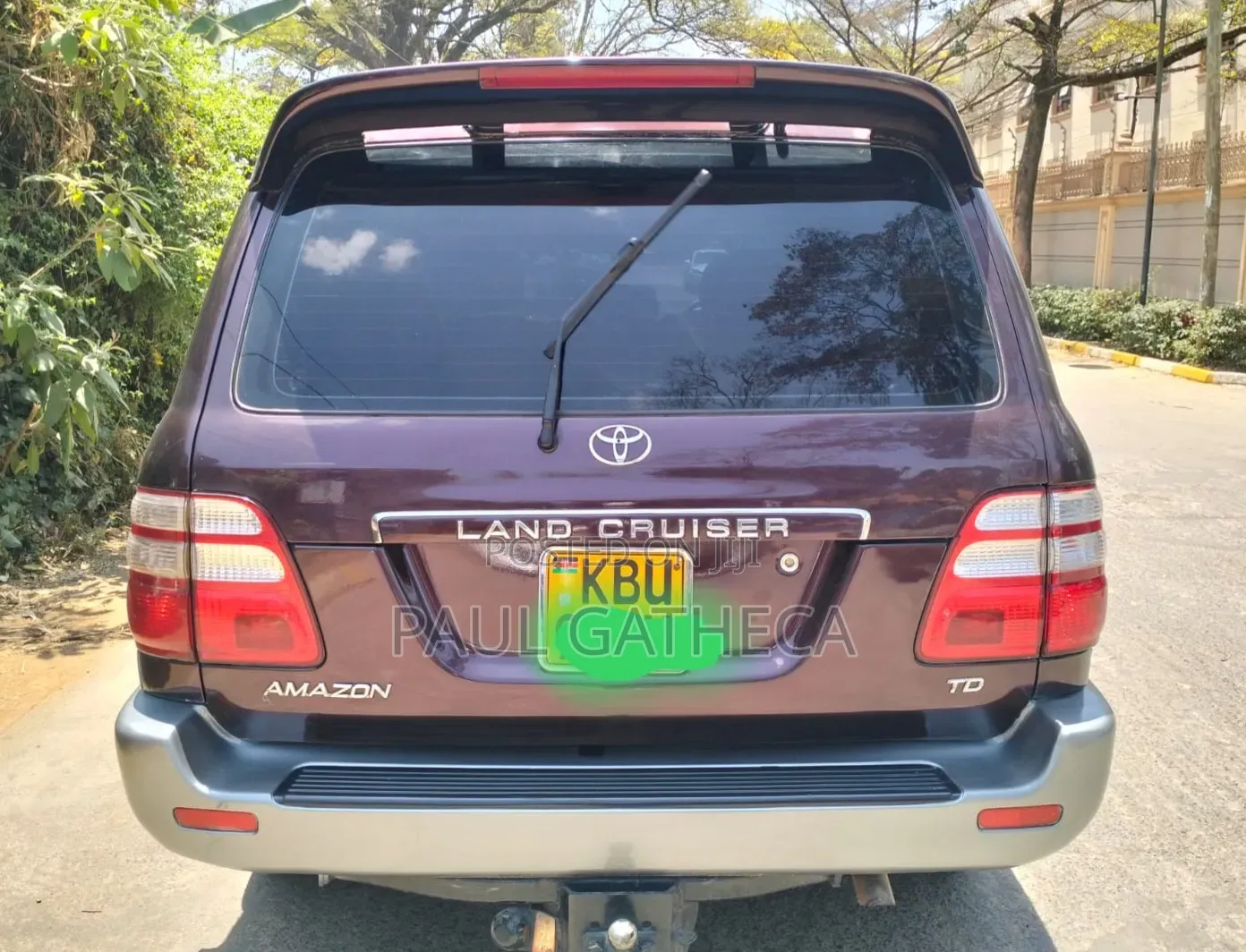 Toyota Land Cruiser Prado 2006 Maroon