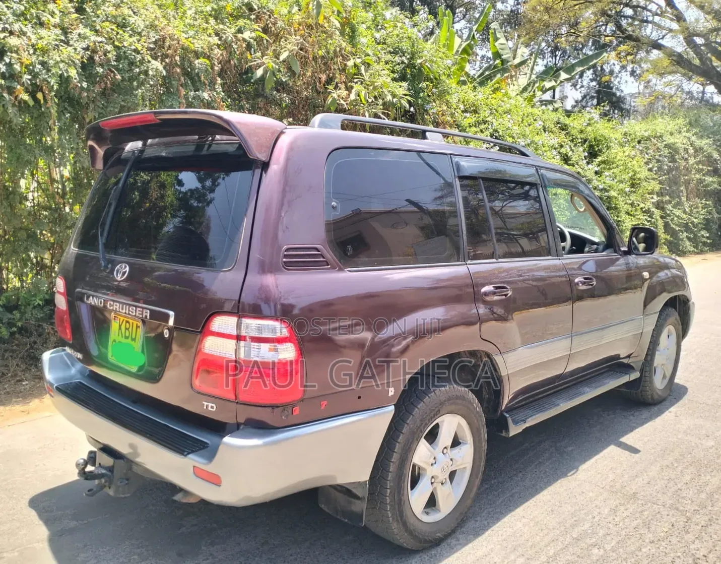 Toyota Land Cruiser Prado 2006 Maroon