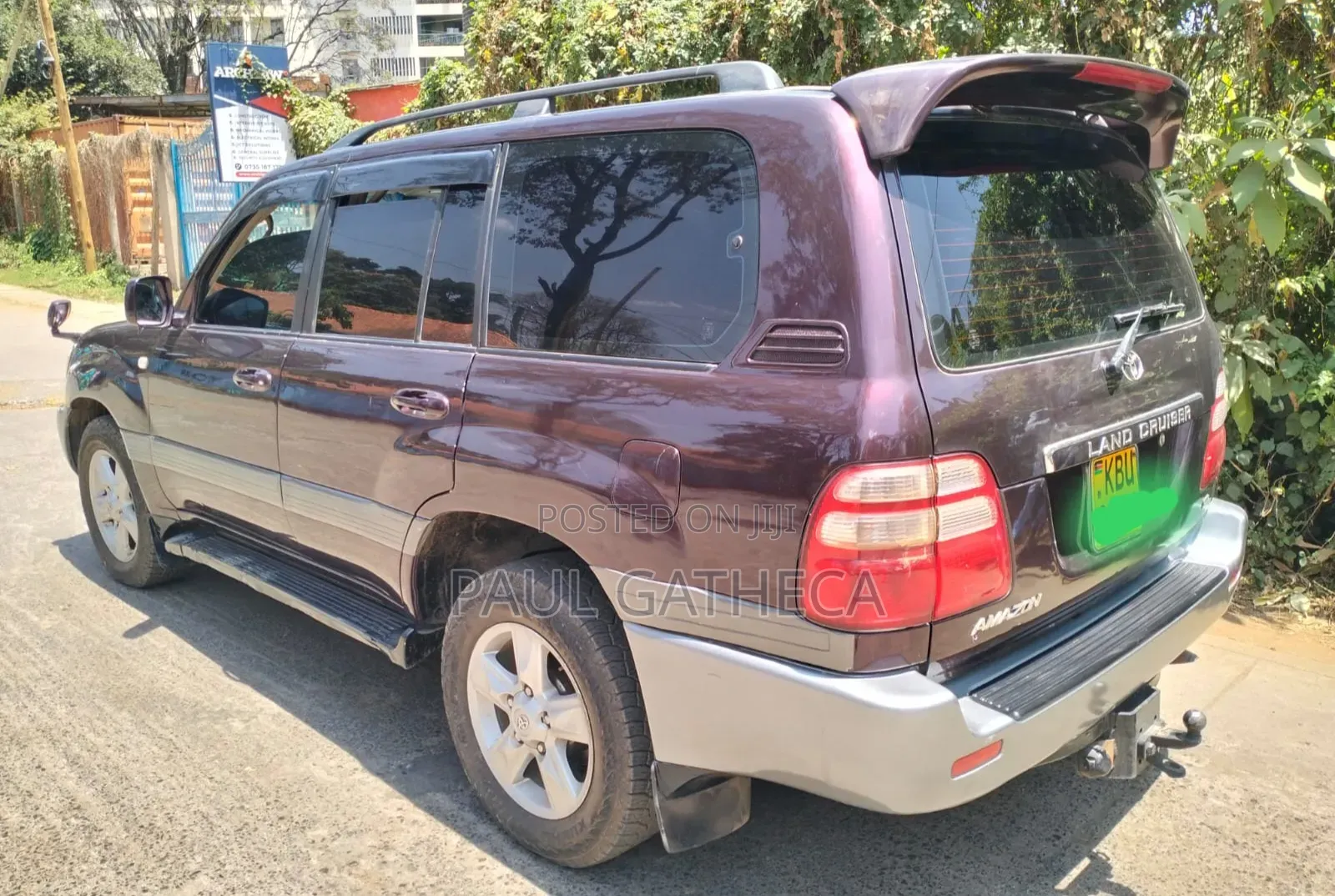 Toyota Land Cruiser Prado 2006 Maroon