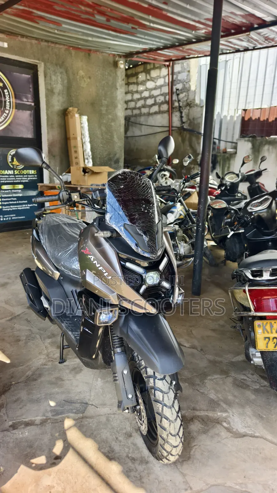 New Motorcycle 2025 Black