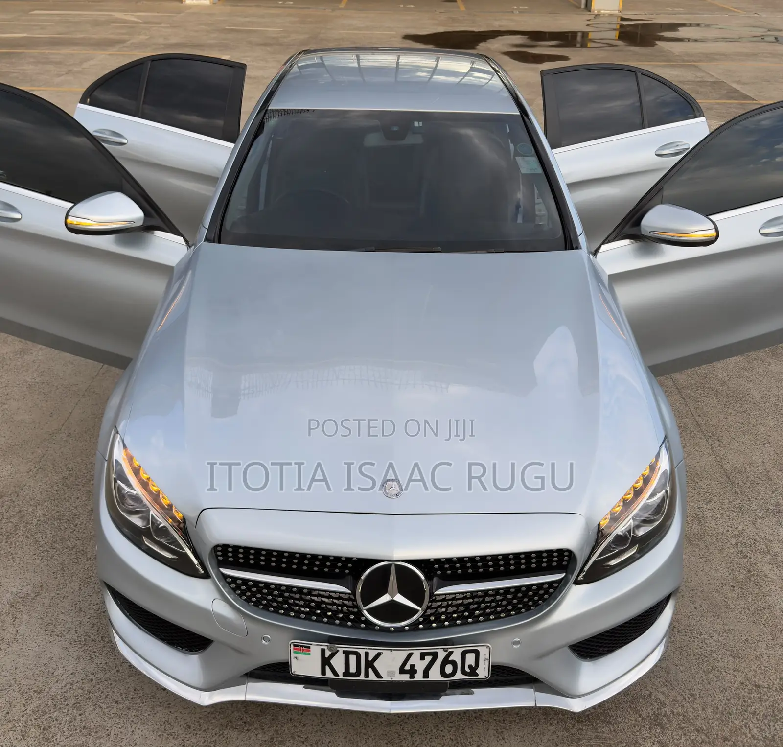 Mercedes-Benz C200 2015 Blue