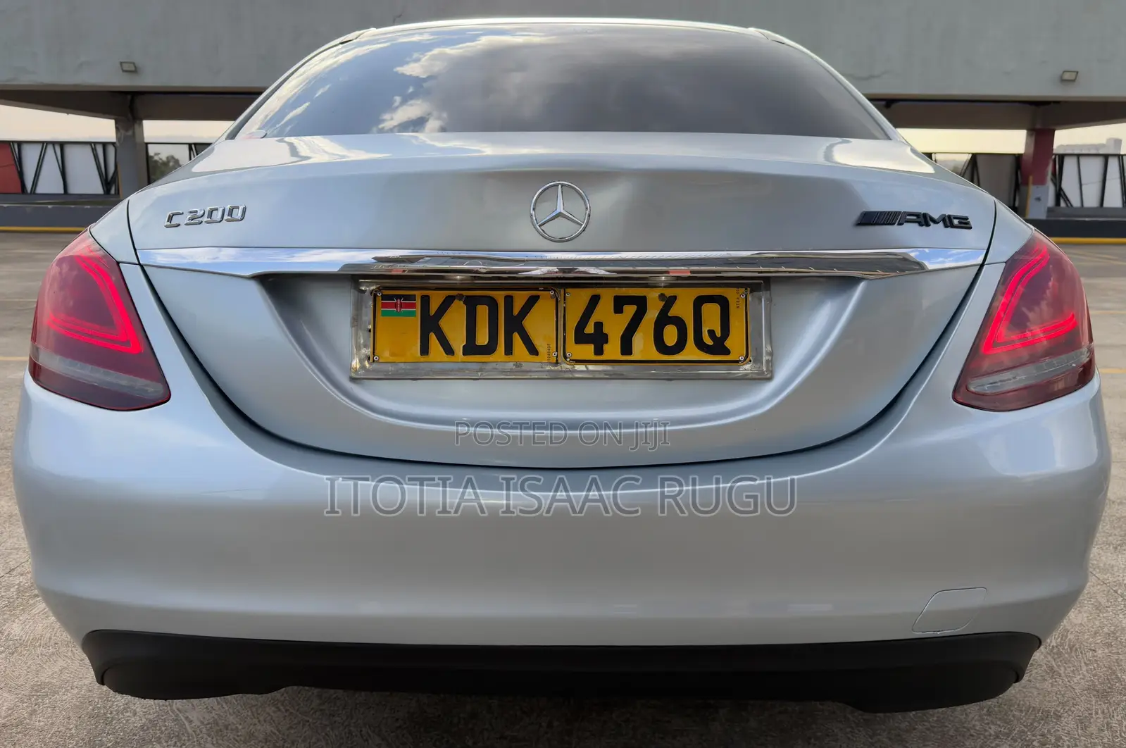 Mercedes-Benz C200 2015 Blue