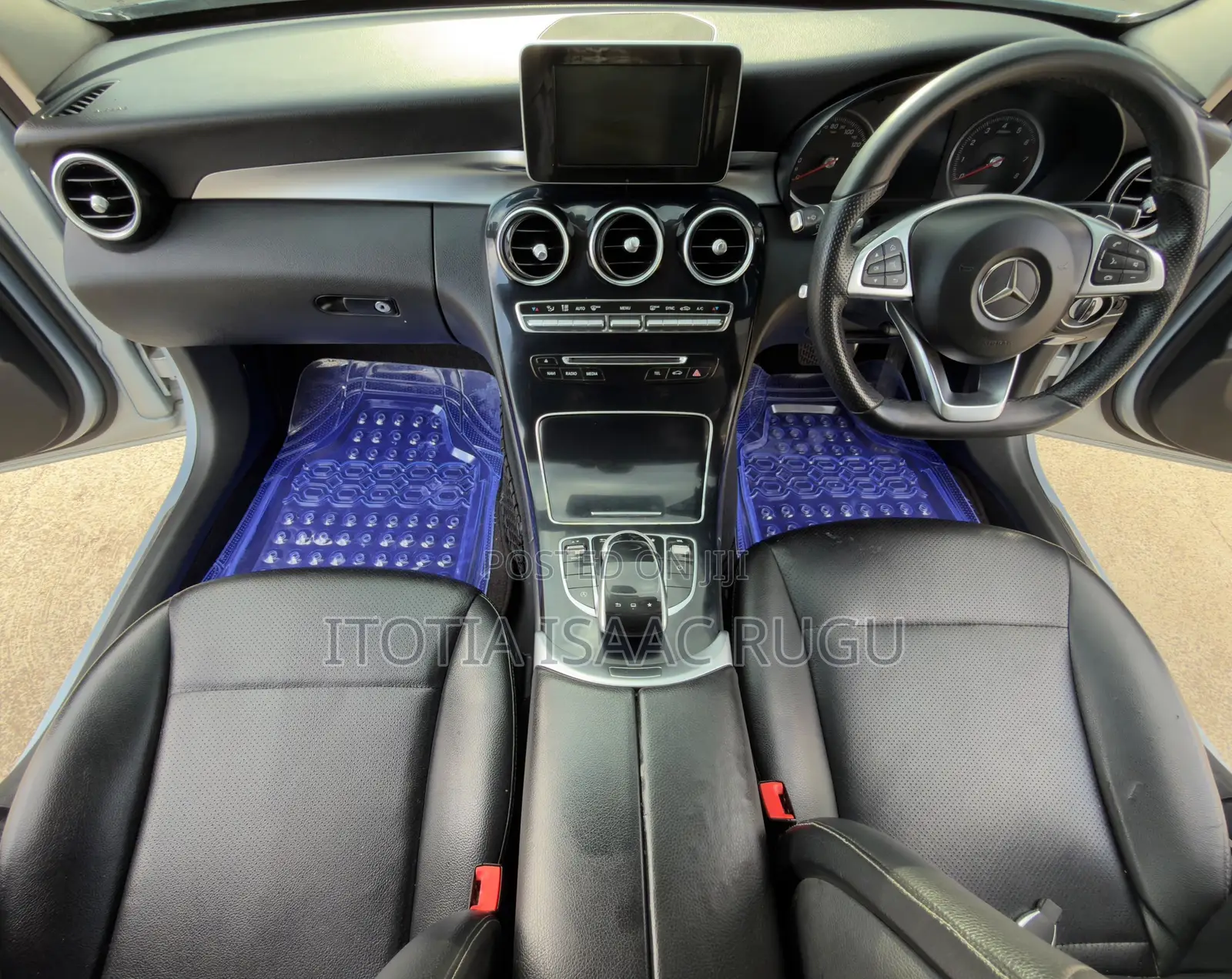 Mercedes-Benz C200 2015 Blue