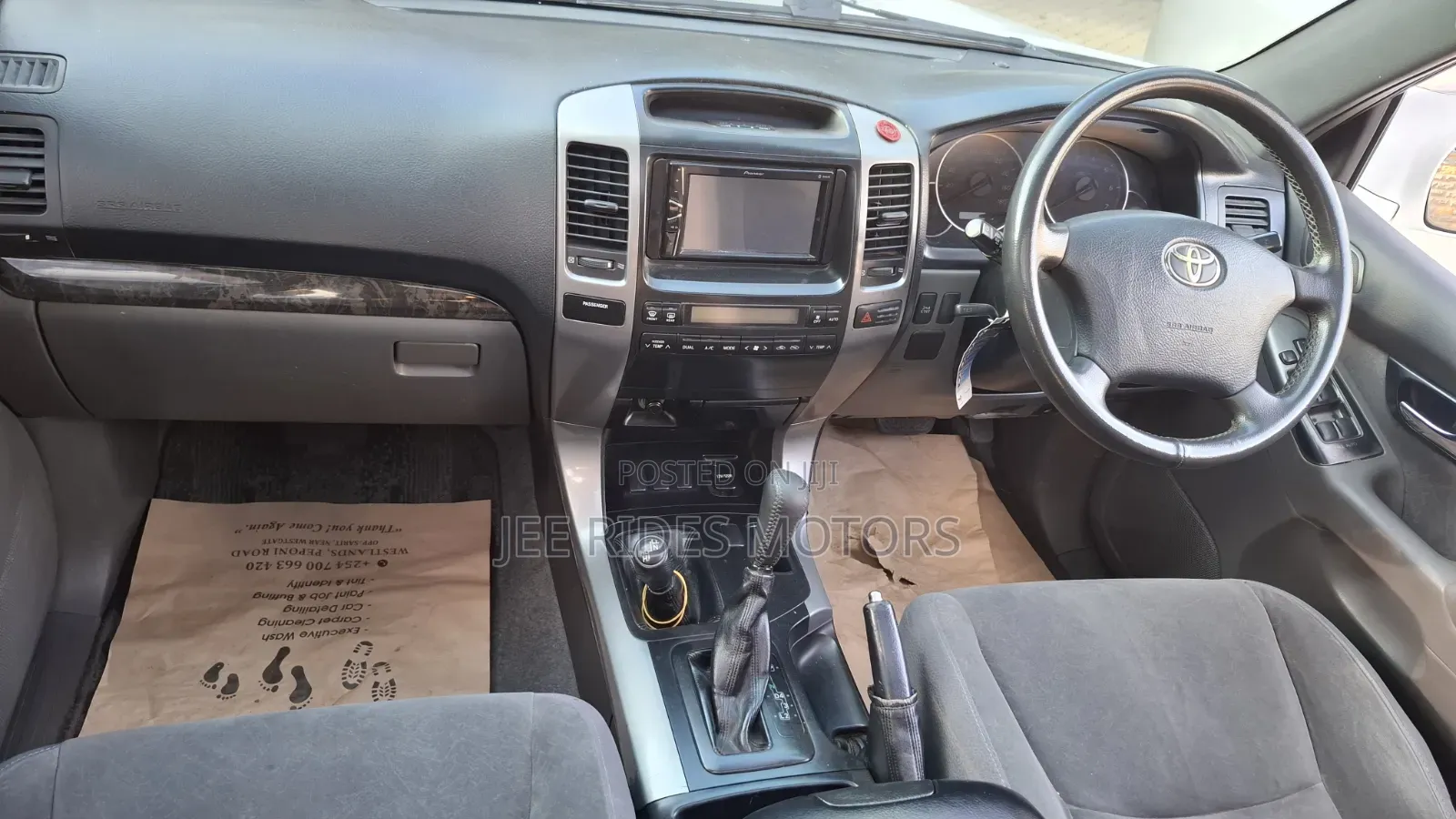 Toyota Land Cruiser Prado 2008 White
