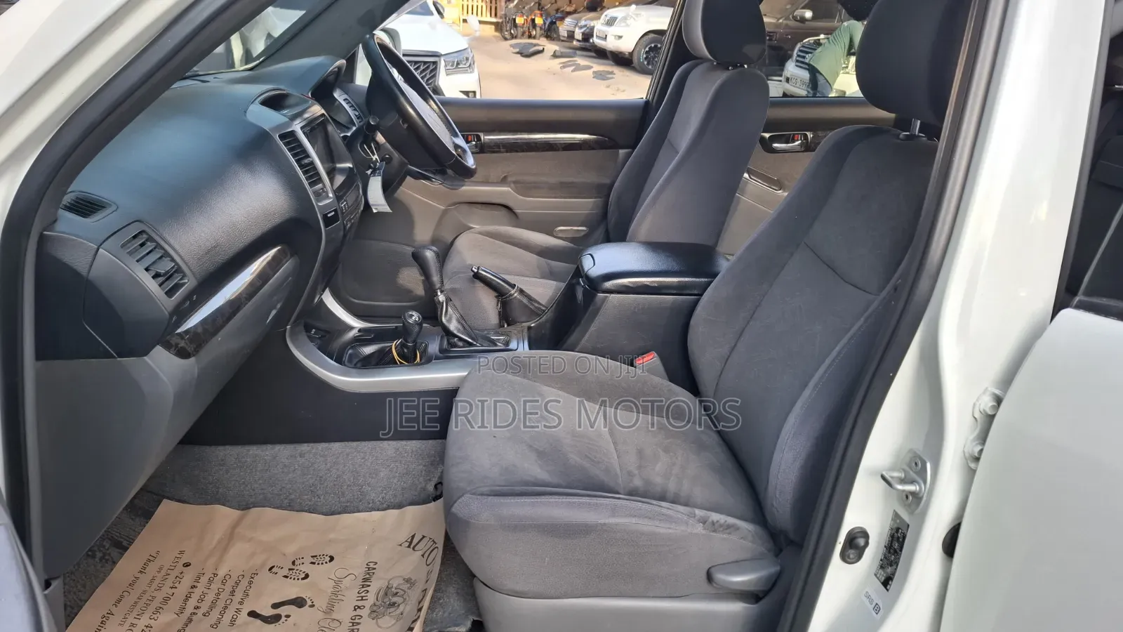 Toyota Land Cruiser Prado 2008 White
