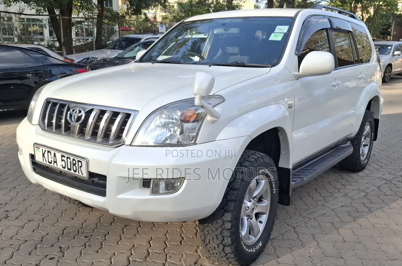 Toyota Land Cruiser Prado 2008 White