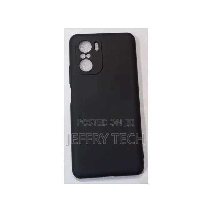 For Xiaomi Redmi K40 Pro / Poco F3 Silicone Soft Case Black