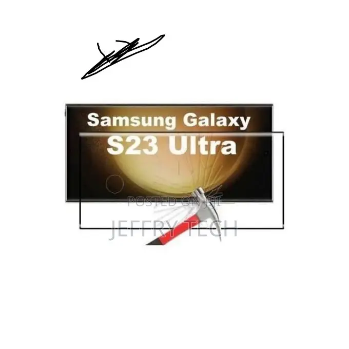 Samsung Galaxy S23 Ultra Full Glue Screen Guard Protector