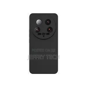 Silicon Back Case for Xiaomi Mi 14 Ultra 5g . Black