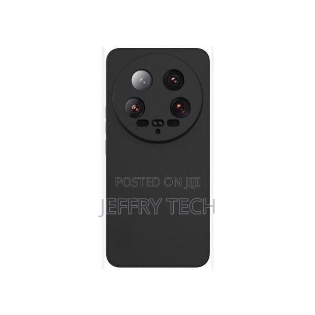 Silicon Back Case for Xiaomi Mi 14 Ultra 5g . Black