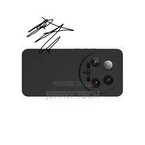 Silicon Back Case for Xiaomi Mi 14 Ultra 5g . Black