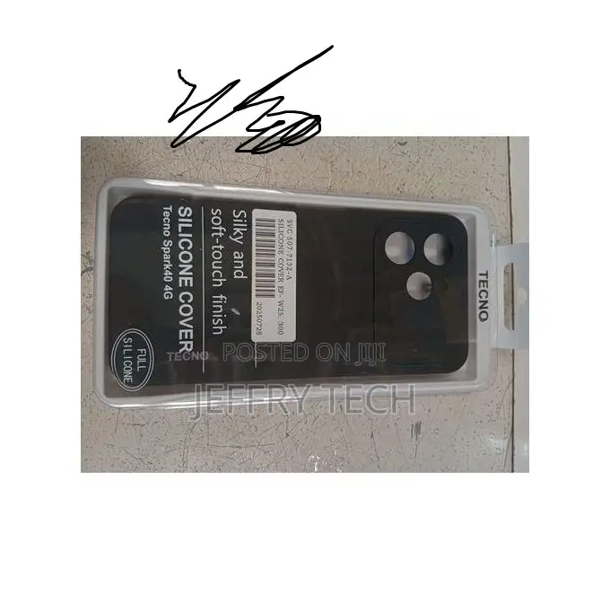 Tecno Smart 40 4g Silicone Case Pouch