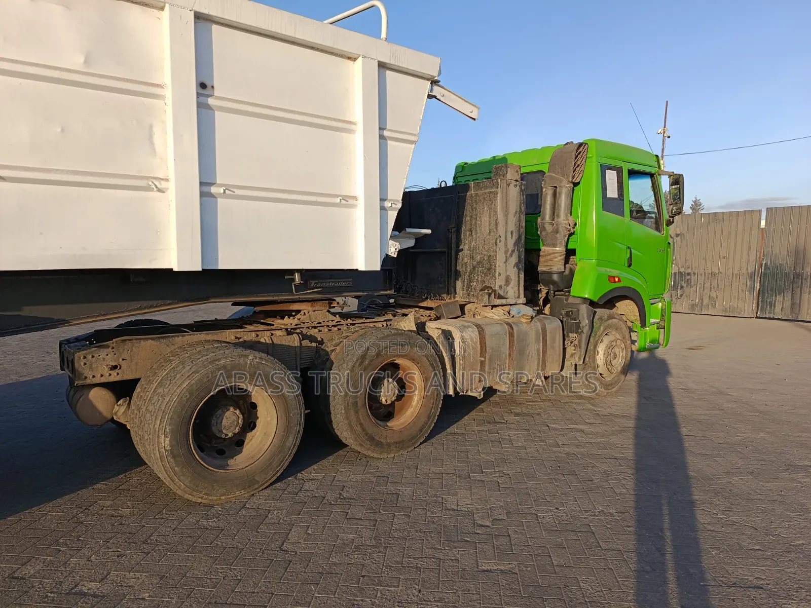 For Sell FAW 380HP Safi With Tipping Trailer Safi BHACHU PRICE 5.5m