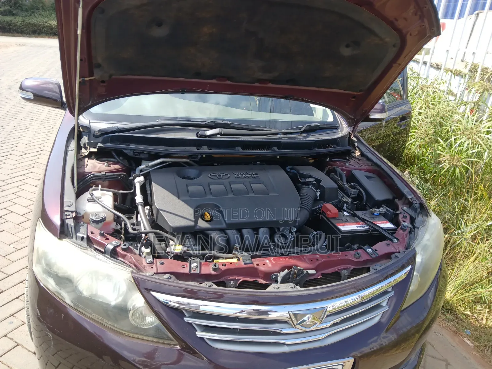 Toyota Allion 2011 Maroon